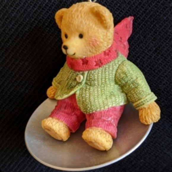 Hallmark Hollyday Hill Teddy Bear Ornament Set - Picture 6 of 16